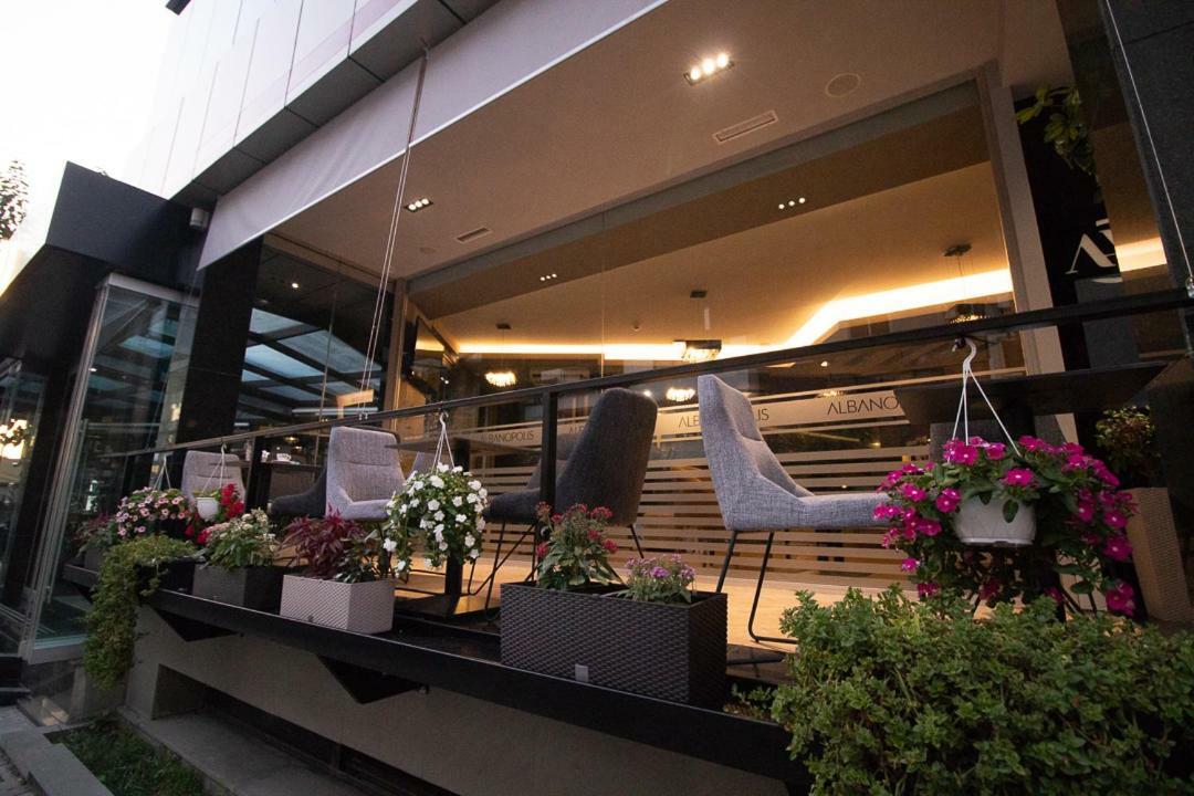 Albanopolis Hotel Tiranë Ngoại thất bức ảnh